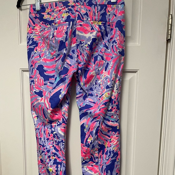 Lilly Pulitzer Shrimply chic Kelly pants size 0 - Picture 3 of 3